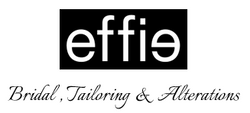 Effie Bridal Tailoring Alterations Logo